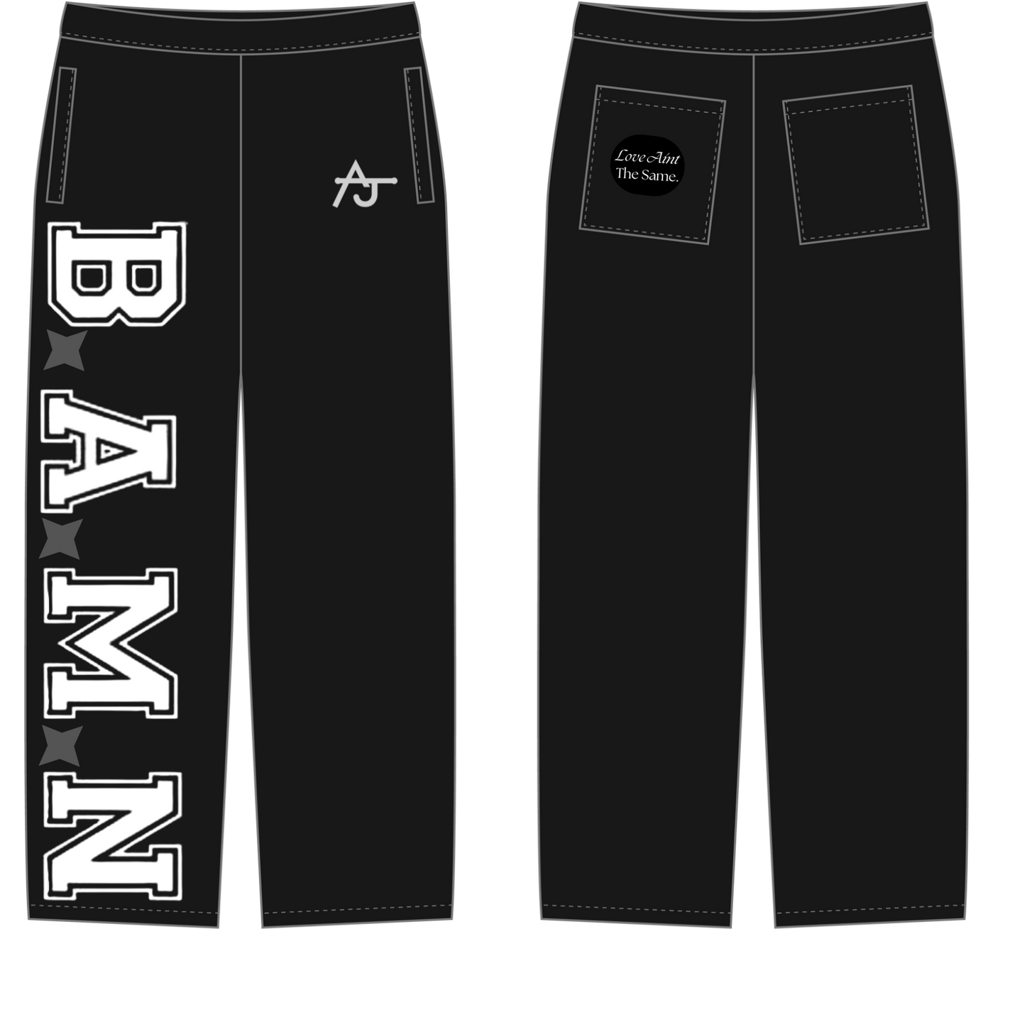 Midnight Black Sweatpants